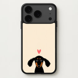 Dachshund Puppy Love Phone Case for iPhone 17 Pro Max