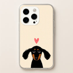 Dachshund Puppy Love  -  Phone Case for iPhone 15 Pro Max