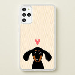 Dachshund Puppy Love  -  Phone Case for Galaxy S20 Plus