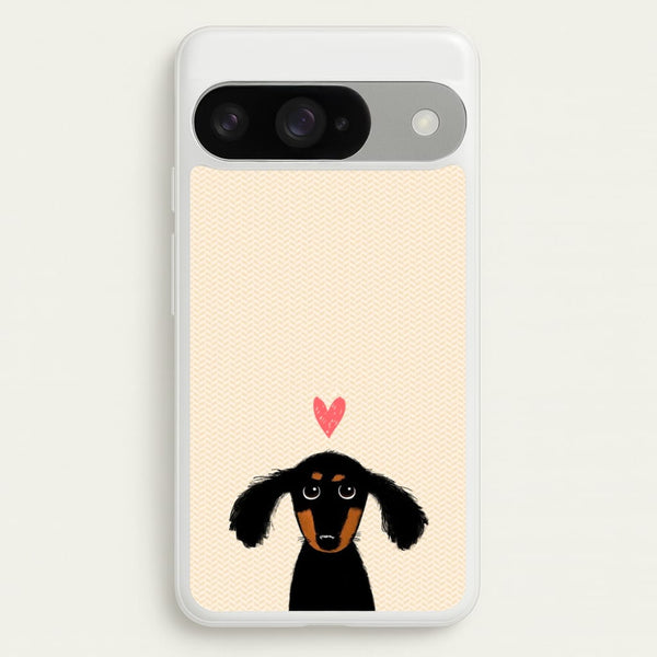Dachshund Puppy Love Phone Case for Google Pixel 10 / 10 Pro