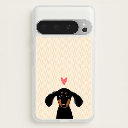 Dachshund Puppy Love  -  Phone Case for Google Pixel 9 Pro XL