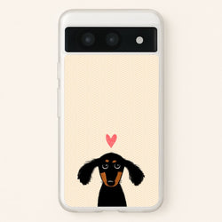 Dachshund Puppy Love  -  Phone Case for Google Pixel 8a