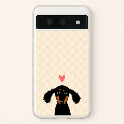 Dachshund Puppy Love  -  Phone Case for Google Pixel 8a
