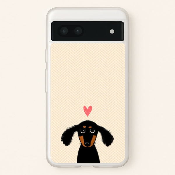 Dachshund Puppy Love  -  Phone Case for Google Pixel 7a