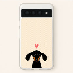 Dachshund Puppy Love  -  Phone Case for Google Pixel 7 Pro