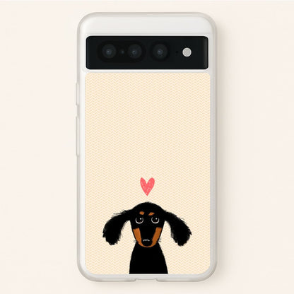 Dachshund Puppy Love  -  Phone Case for Google Pixel 7 Pro