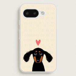 Dachshund Puppy Love  -  Phone Case for Google Pixel 9a