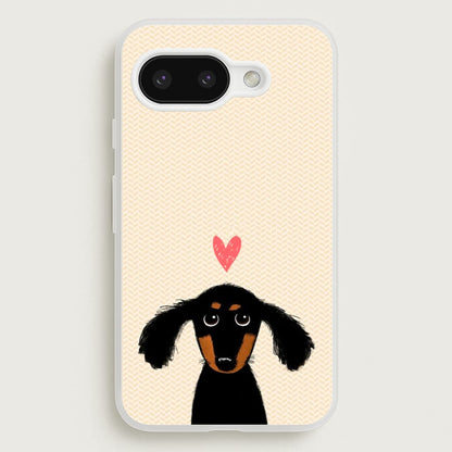 Dachshund Puppy Love  -  Phone Case for Google Pixel 9a