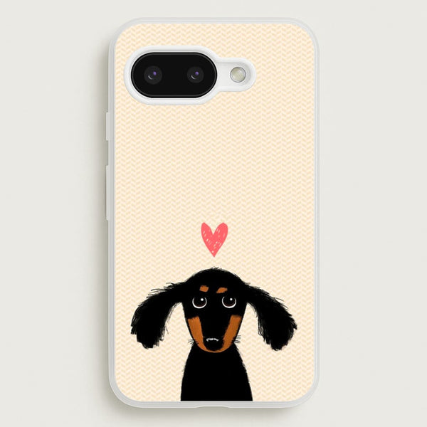 Dachshund Puppy Love  -  Phone Case for Google Pixel 9a