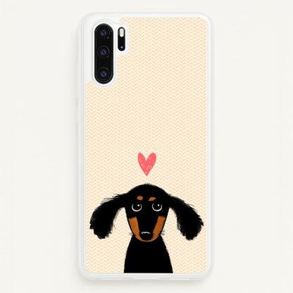 Dachshund Puppy Love  -  Phone Case for Huawei P30 Pro