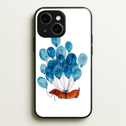 Dachshund And Balloons  -  Phone Case for iPhone 14