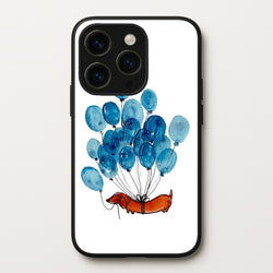 Dachshund And Balloons  -  Phone Case for iPhone 15 Pro Max