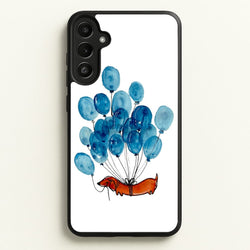 Dachshund And Balloons  -  Phone Case for Galaxy A36