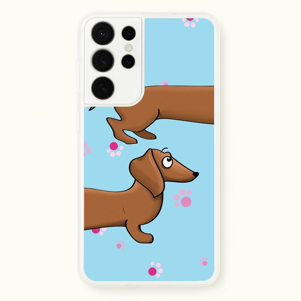 Dachshund 360  -  Phone Case for Galaxy S21 Ultra