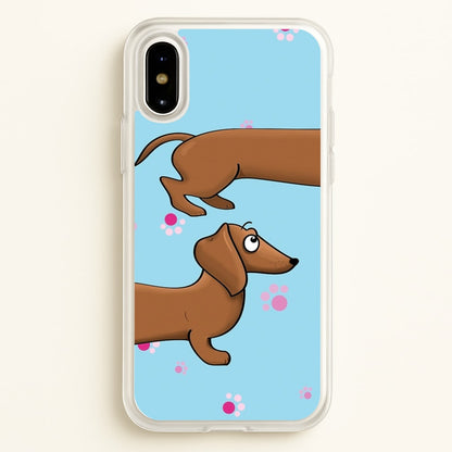 Dachshund 360  -  Phone Case for iPhone X / XS