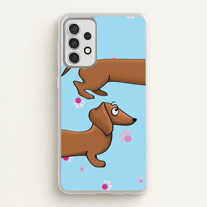 Dachshund 360  -  Phone Case for Galaxy A52 / A52s