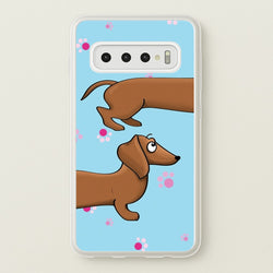 Dachshund 360  -  Phone Case for Galaxy S10