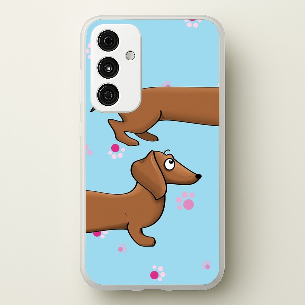 Dachshund 360  -  Phone Case for Galaxy A55