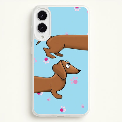 Dachshund 360  -  Phone Case for Galaxy S25 Edge