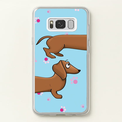Dachshund 360  -  Phone Case for Galaxy S8