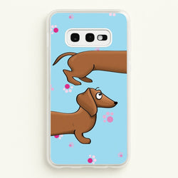Dachshund 360  -  Phone Case for Galaxy S10e