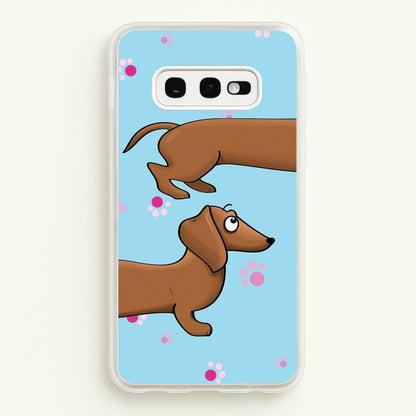 Dachshund 360  -  Phone Case for Galaxy S10e