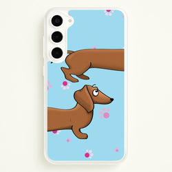 Dachshund 360  -  Phone Case for Galaxy S23