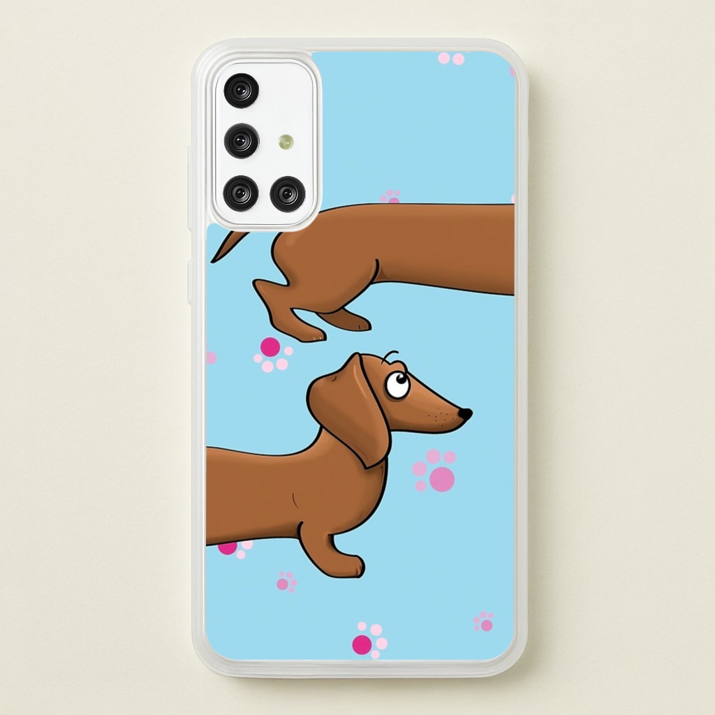 Dachshund 360  -  Phone Case for Galaxy A71