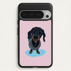 Cartoon Dachshund  -  Phone Case for Google Pixel 9 Pro XL