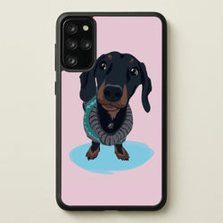 Cartoon Dachshund  -  Phone Case for Galaxy S20 Plus