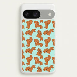 Sausage Dog Pattern  -  Phone Case for Google Pixel 9 / 9 Pro
