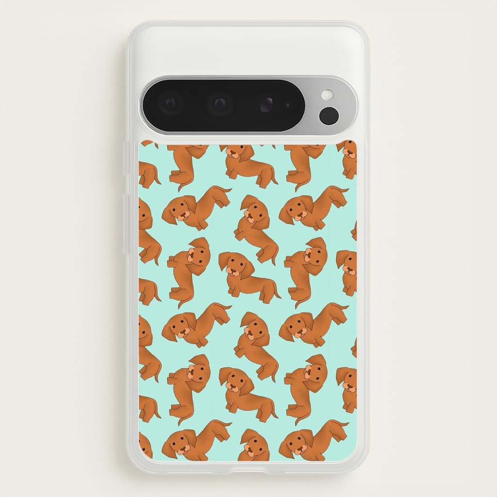 Sausage Dog Pattern  -  Phone Case for Google Pixel 9 Pro XL
