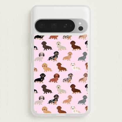 Dachshund Breed Pattern  -  Phone Case for Google Pixel 9 Pro XL
