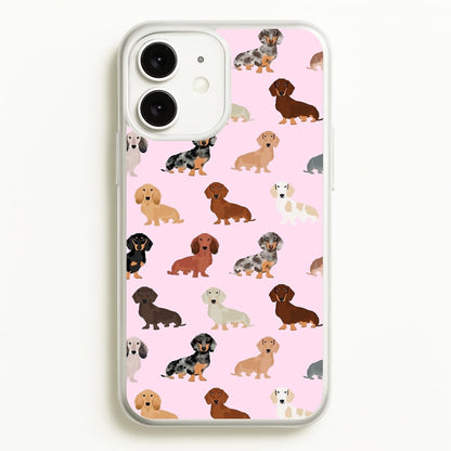 Dachshund Breed Pattern  -  Phone Case for iPhone 11