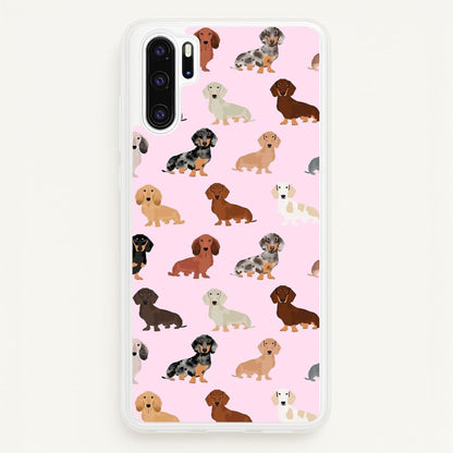 Dachshund Breed Pattern  -  Phone Case for Huawei P30 Pro