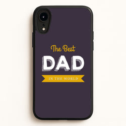 Best Dad In The World  - Christmas Phone Case for iPhone XR