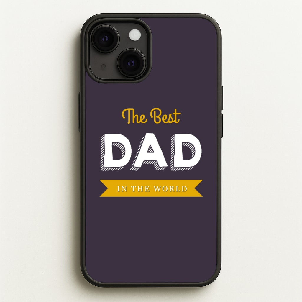 Best Dad In The World  - Christmas Phone Case for iPhone 13 Mini