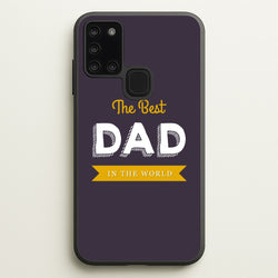 Best Dad In The World  - Christmas Phone Case for Galaxy A21s