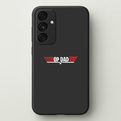 Top Dad- Fathers Day  - Father's Day Phone Case for Galaxy A35