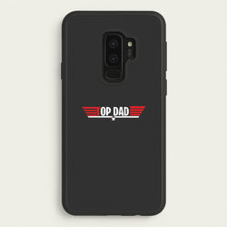 Top Dad- Fathers Day  - Father's Day Phone Case for Galaxy S9 Plus