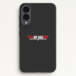 Top Dad- Fathers Day  - Father's Day Phone Case for Galaxy S25 Edge