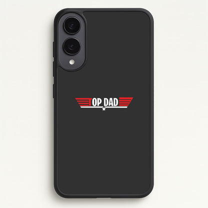 Top Dad- Fathers Day  - Father's Day Phone Case for Galaxy S25 Edge