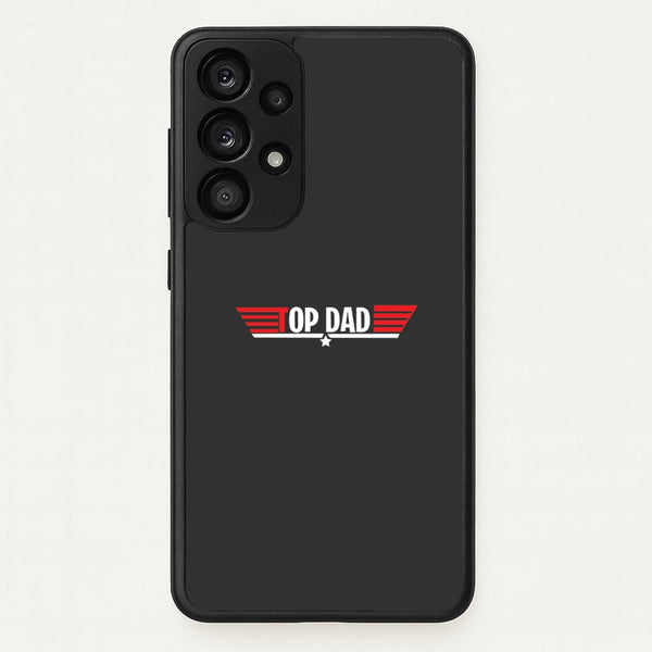 Top Dad- Fathers Day  - Father's Day Phone Case for Galaxy A33
