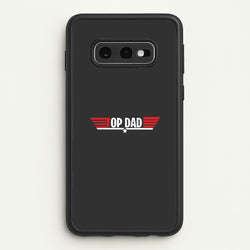 Top Dad- Fathers Day  - Father's Day Phone Case for Galaxy S10e