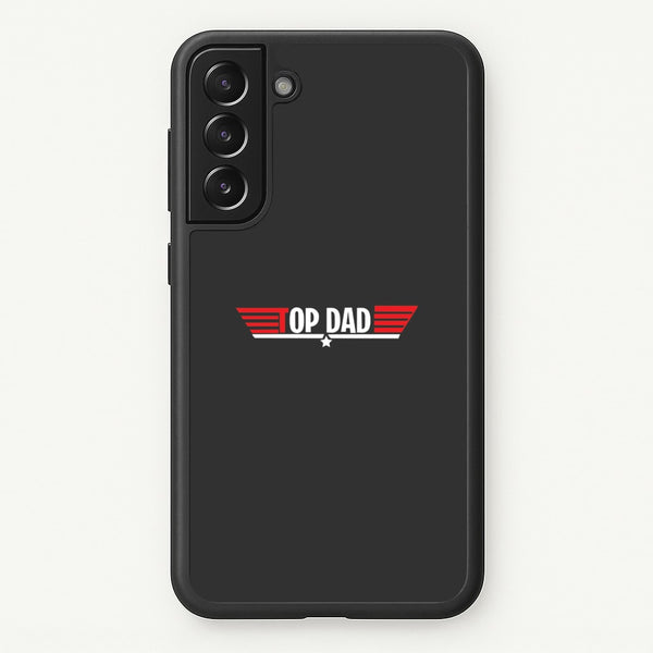 Top Dad- Fathers Day  - Father's Day Phone Case for Galaxy S21 Plus