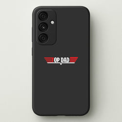 Top Dad- Fathers Day  - Father's Day Phone Case for Galaxy A55