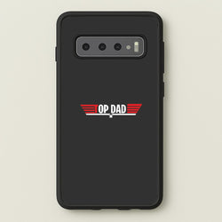 Top Dad- Fathers Day  - Father's Day Phone Case for Galaxy S10