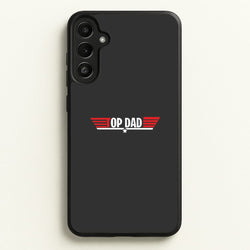 Top Dad- Fathers Day  - Father's Day Phone Case for Galaxy A34