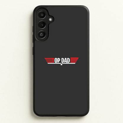 Top Dad- Fathers Day  - Father's Day Phone Case for Galaxy A34