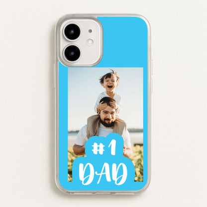 Hashtag 1 Dad - Personalised Father's Day  - Father's Day Phone Case for iPhone 12 Mini